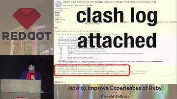 RedDotRuby 2014 - Lightning Talk - How to improve experiences of Ruby by Hiroshi Shibata