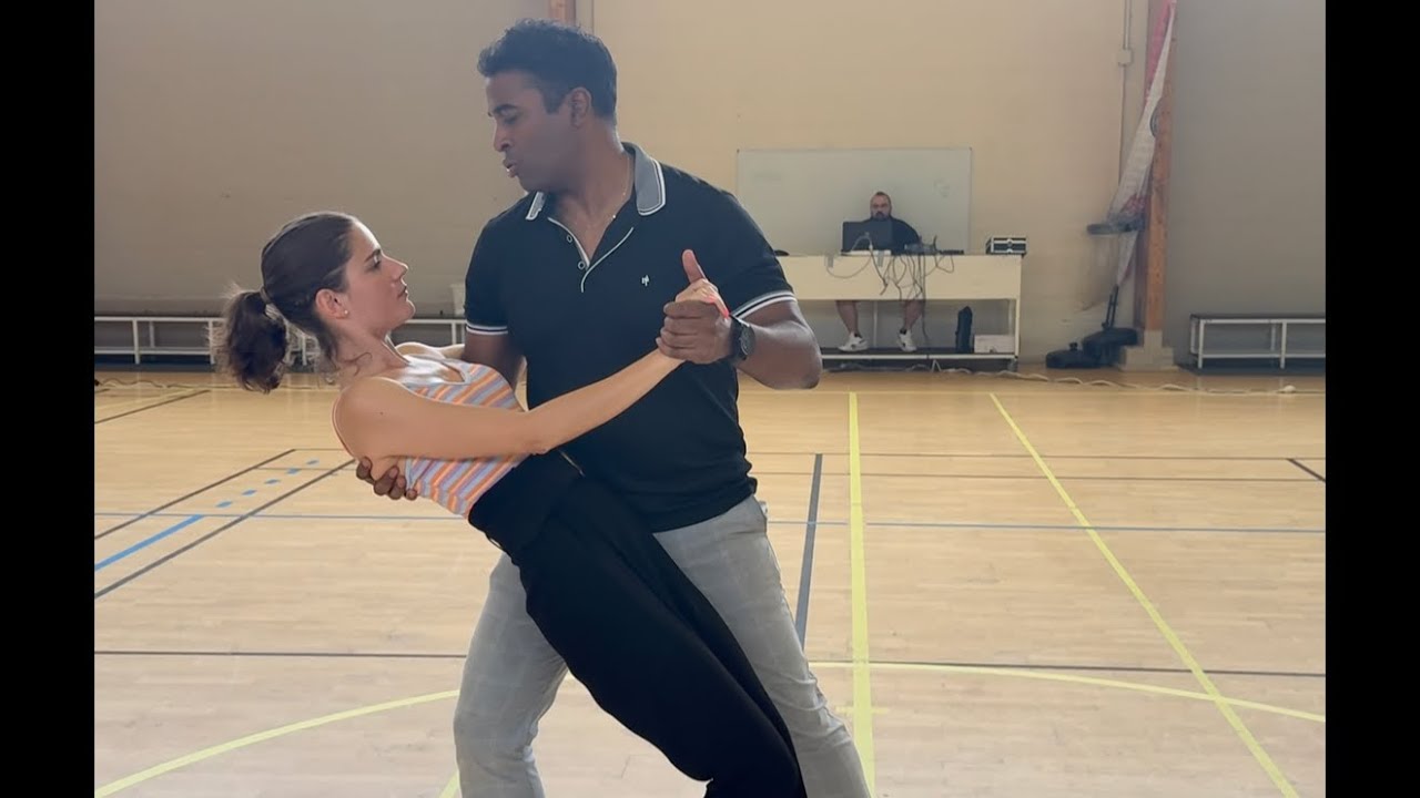 @DGMSALSA    David Gravillon-Muratet & Alexandra   Salsa Portoricaine on2  training show  28/06/2025