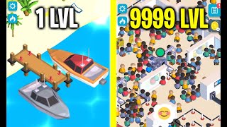 Idle Airport Tycoon! Part 2 MAX LEVEL Giant Five Star Norway & Spain Airport EVOLUTION!