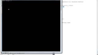 Recursion (Part 1: factorial)