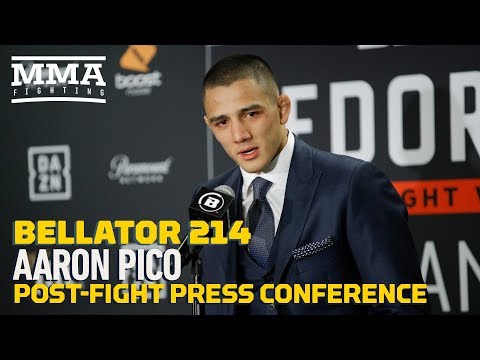 Bellator 214: Aaron Pico Post-Fight Press Conference - MMA Fighting