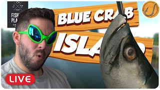 Bring your sunscreen, we're headed back to BLUE CRAB ISLAND! | Fishing Planet [LIVE]