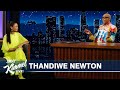 Thandiwe Newton on Friendship with RuPaul, Hugh Jackman Impersonation & Working with Her Daughter