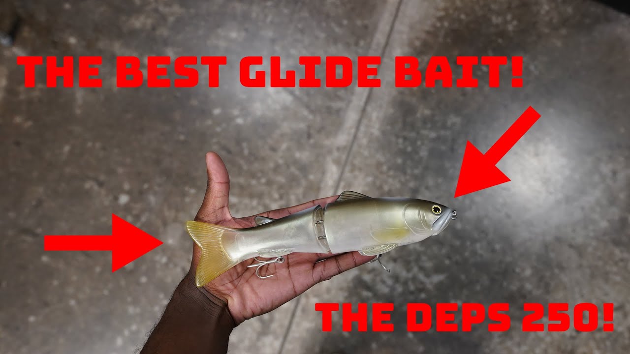 This Is The Best Glide Bait On The Market! The Deps 250! Bait Breakdown! 