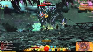 Guild Wars 2 The Shatterer - Elder Dragon Event with Ranger