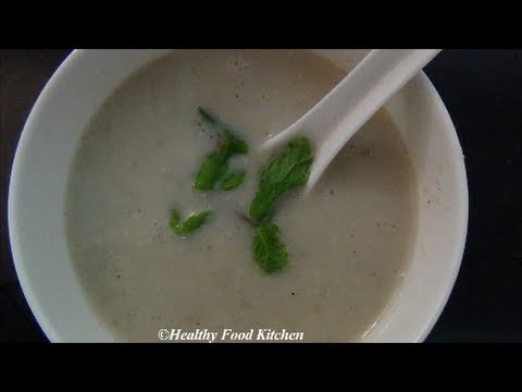 Mushroom Soup Recipe-Kids Special Recipe-Soup Recipe-Mushroom Recipe - Hotel Style Soup Recipe