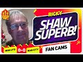 RICKY!!! LUKE SHAW MASTERCLASS! Manchester United 0-0 Manchester City Fan Cam