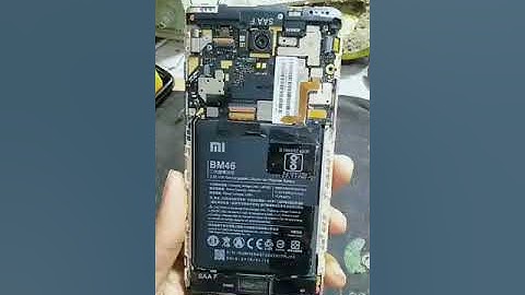 mi note 3 red light blinking