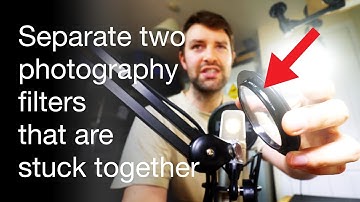 How to remove a stuck photography filter
