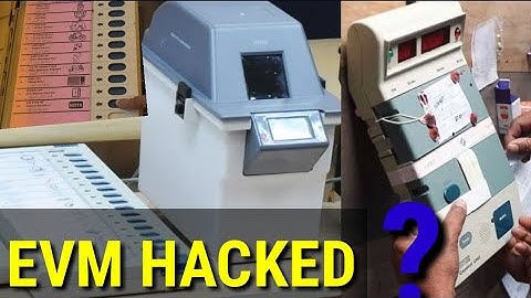 EVM Hacking? Is Evm Hacking Possible | Electronic voting in india?