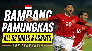 Bambang Pamungkas All 52 Goals & Assists for the Indonesia National Team