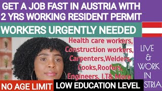 TOP MOST EMPLOYABLE JOBS IN DEMAND,  COURSES & DEGREES, LIVE AND WORK IN AUSTRIA #jobs #austria screenshot 3