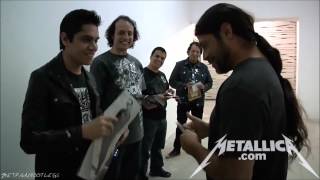 Metallica - Meet And Greet with Kirk & Rob [Mexico City August 2, 2012] HD