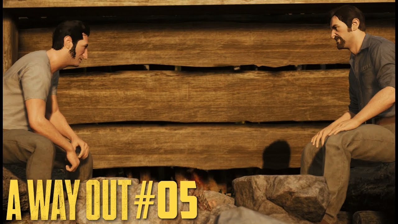 MIT MICHA CHAOS ANRICHTEN ?!!😂|| A WAY OUT KOOP #05 || Deutsch lets play a little game