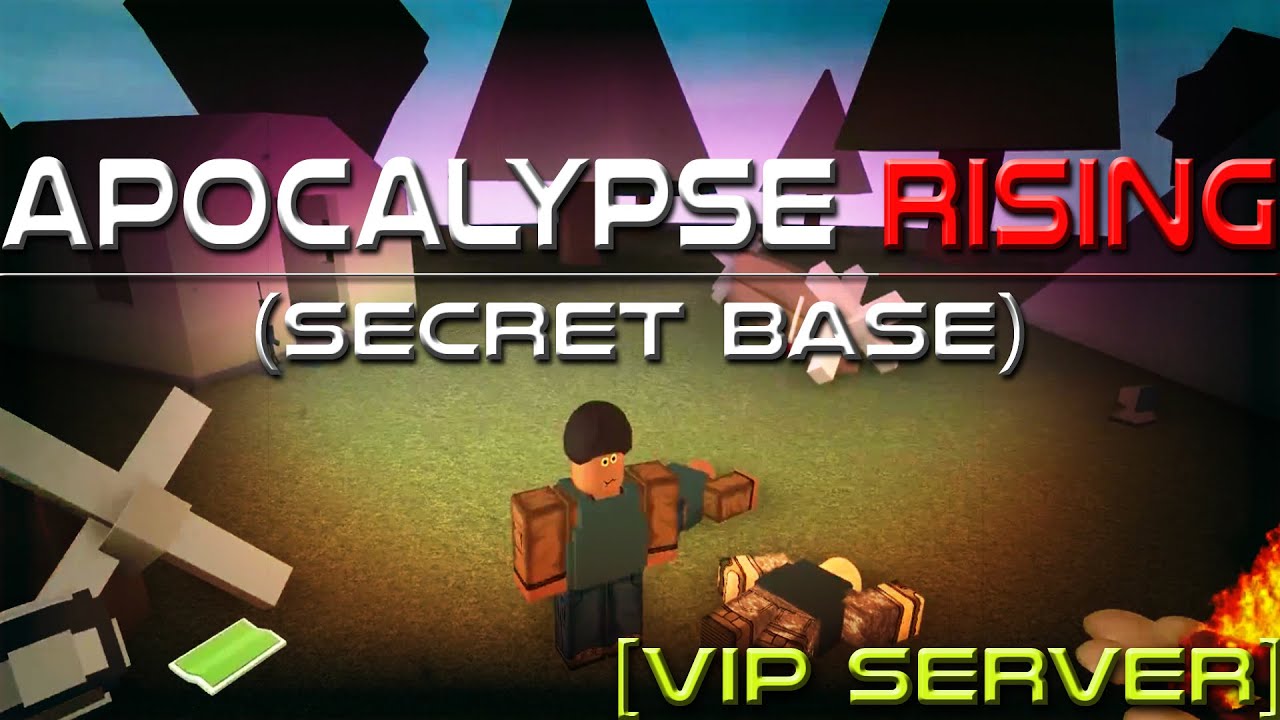 Admin Secret Base Apocalypse Rising Vip Server Youtube - roblox apocalypse rising vip server links