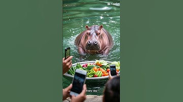 Moo Deng – Thailand’s Viral Baby Hippo