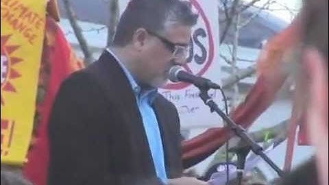 Keystone XL pipeline - V- protest