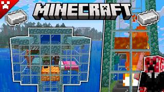 The EASIEST IRON GOLEM FARM I've made in Minecraft Survival!