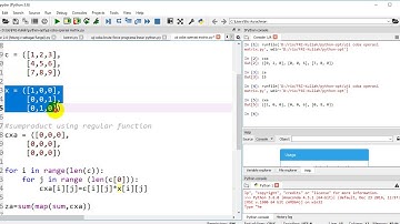 Assignment Problem with Python 01   Matrix Operation With Numpy