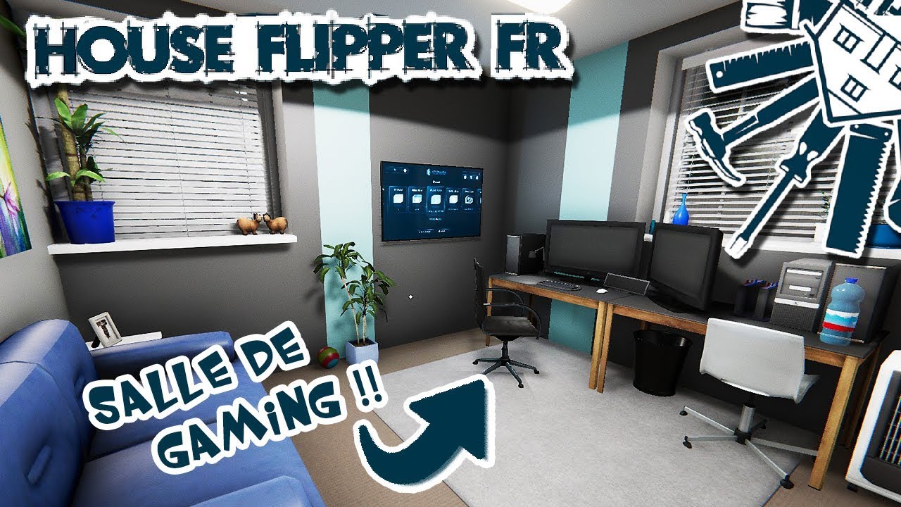 BUREAU & SALLE DE BAIN - HOUSE FLIPPER FR