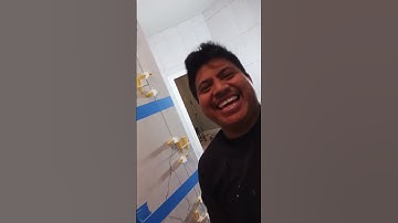 installing a ceiling with 12x24 ceramic, with my friend #tile #tiledesign #tilestyle #tiletools