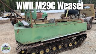 WWII Studebaker M29C Weasel Rescue!