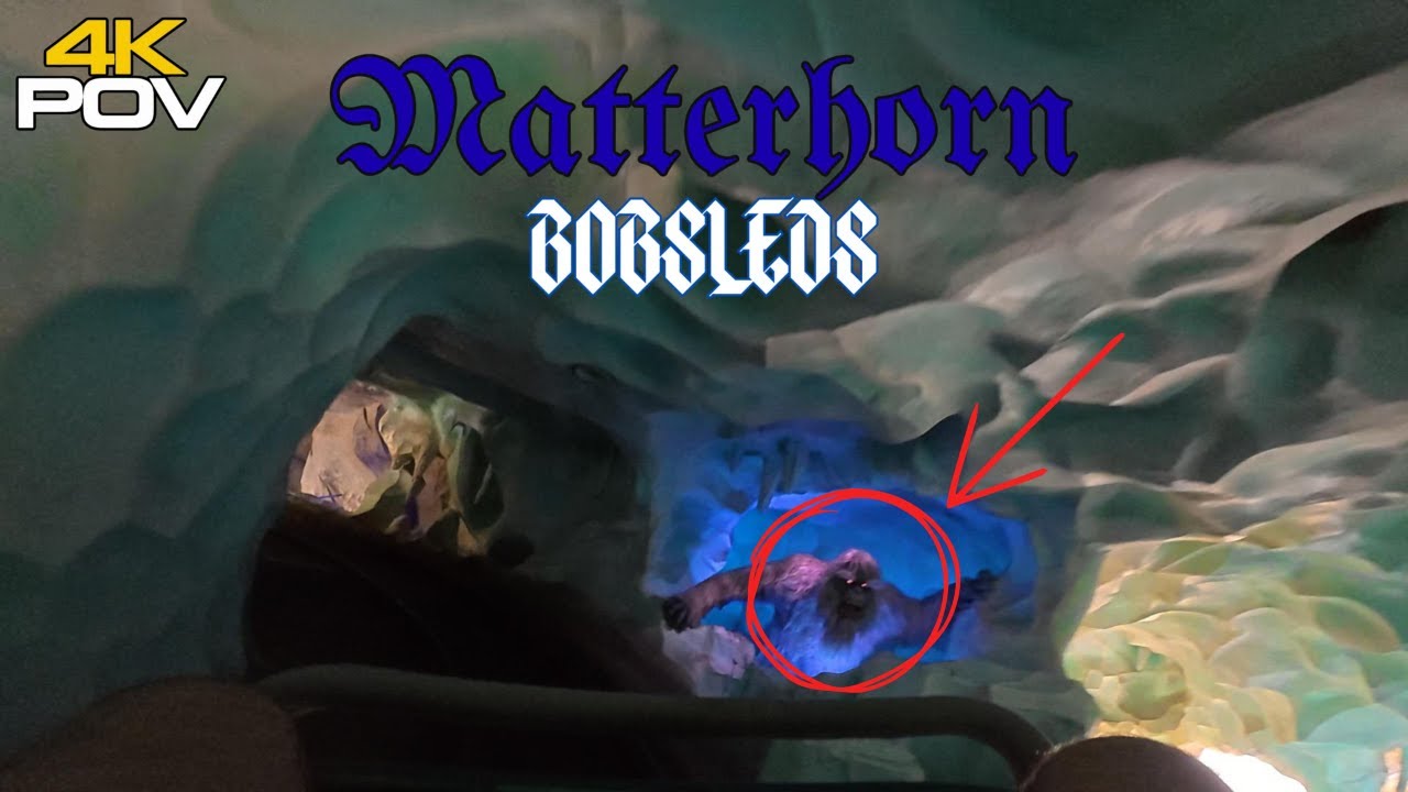 Watch Out For The Yeti Matterhorn Bobsleds FULL 4K Ride POV watch-out-for-the-yeti-matterhorn-bobsleds-full-4k-ride-pov