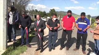 Inauguracion de andador en Pucuato
