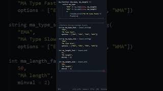 How To Code Moving Average Cross Trading Bot (Tradingview Pine Script)