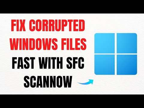 Fix Corrupted Windows Files FAST with SFC Scannow – Full Guide
