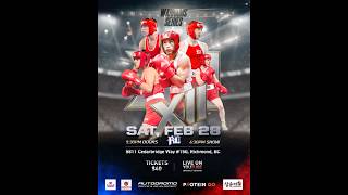 LIVE: WARRIOR SERIES #12 - Raincity Boxing AMATEUR BOXING