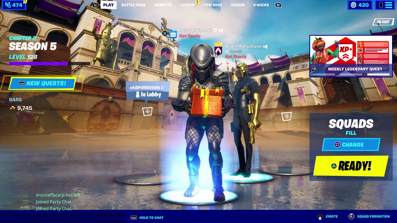 Fortnite Go To Predator House As Predator