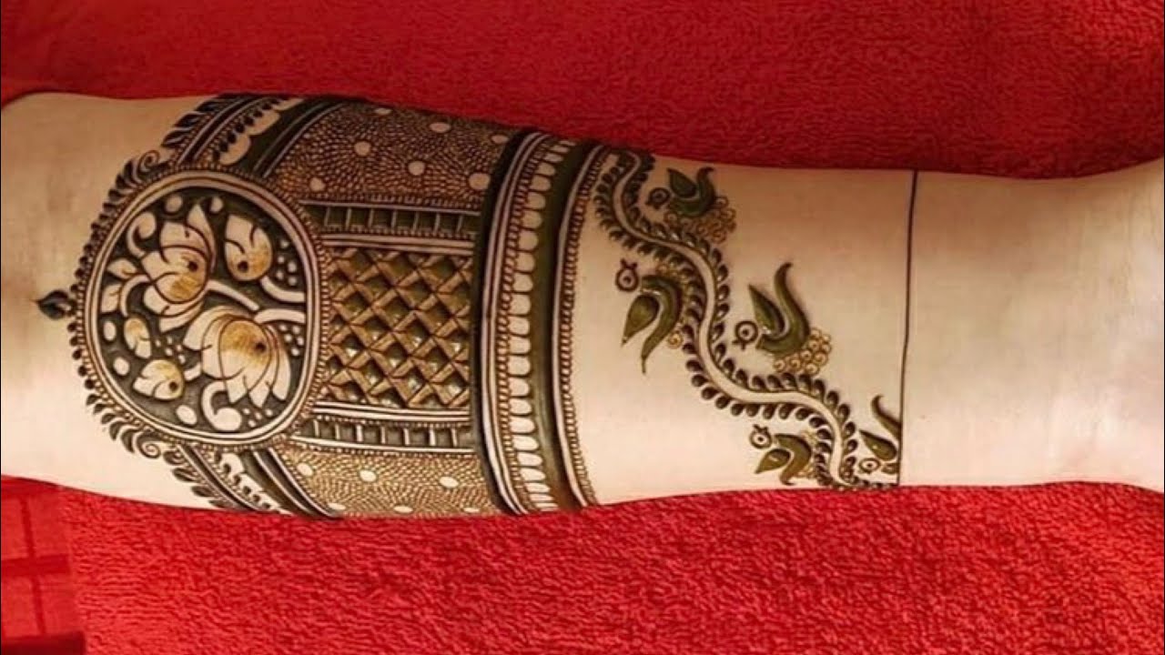 Bridal hand mehndi design/ Intricate bridal henna design/Hand mehendi design/ Hand Maruthani
