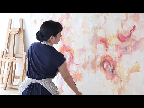 油絵　F100 これは私が初めて描いた大作で、F100の油絵です。 | 札幌市のパステル