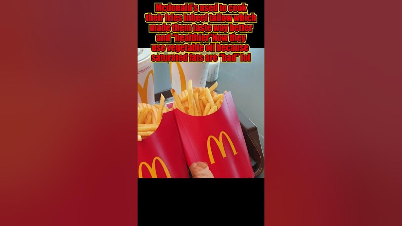 🍔 Yearly McDonald's 🍟 Do You Know Why McDonald's Fries Used to Taste