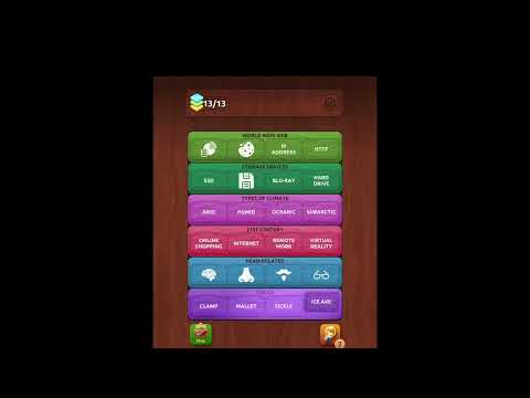 Associations - Colorwood Game Levels 401-402-403-404-405-406-407-408-409-410