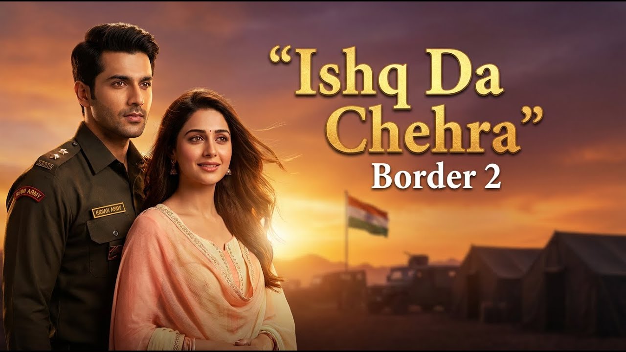 ✅ Ishq Da Chehra | Border 2 | Diljit Dosanjh New Romantic Song 2026 | Love Beyond Duty