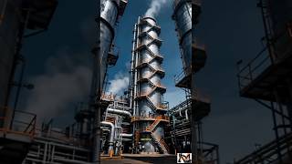 Reaktor Fluid Catalytic Cracking #heavymachinery#industrialmachines#megamachines
