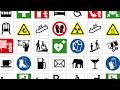 ISO Symbols for Safety Signs and Labels - YouTube