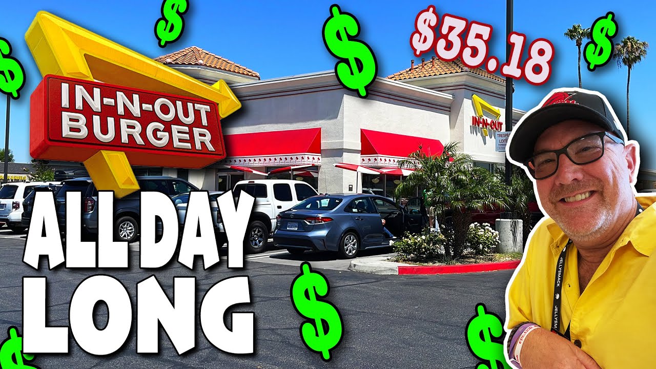 Living at In-N-Out Burger ALL DAY LONG!!!