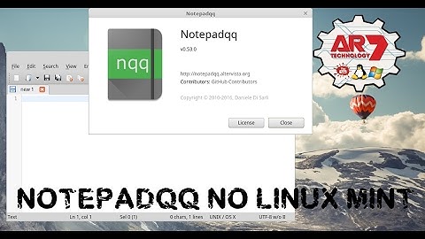 Notepad ++ alternative (NotepadQQ) for Linux Mint (Ubuntu and Derivatives)