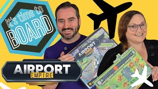 Airport Empire - Board Game Review. It's time to board this Aviation tile building duel boardgame screenshot 3