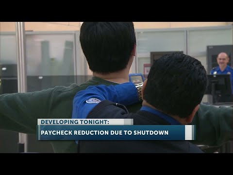 Partial government shutdown starts to hit TSA workers’ paychecks