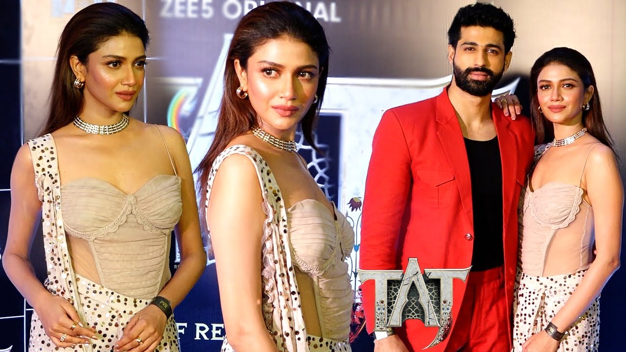 Taj Reign Of Revenge Season 2 Actor Aashim Gulati And Sauraseni Maitra At Taj Season 2 Screening