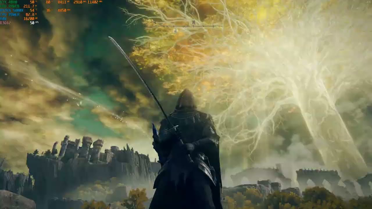 Elden Ring DLSS Frame Generation Test