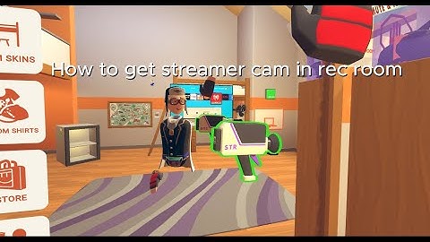 How to get streamer Cam in Rec room! (PC and PC VR only)