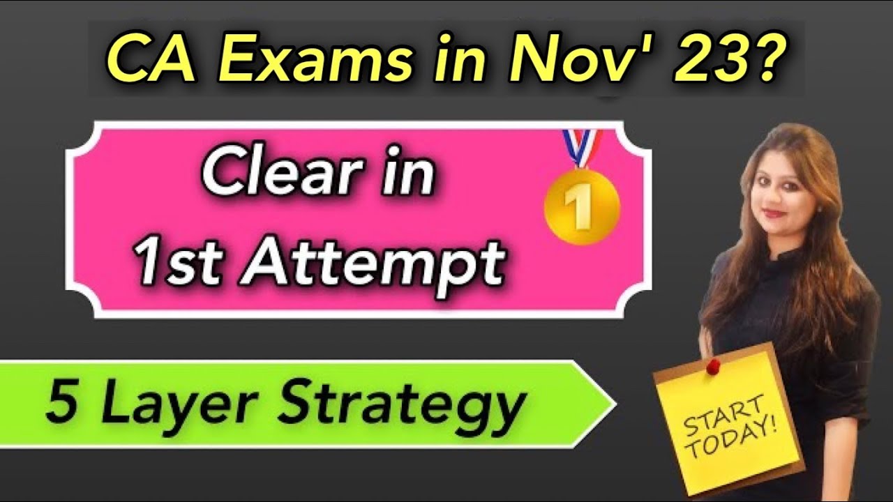 Nov 23 CA Exams 5 Step Strategy Simplest Road Map To Crack In FIRST Nov 23 ca exams 5 step strategy simplest road map to crack in first