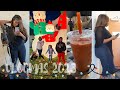 Vlogmas 2023  intermittent fasting  working out again  dyi fruit smoothies  family fued
