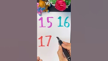 Write a numbers #shorts #abc#number #write #learning #reading #viralvideo