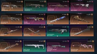 30 Days of My Valorant Store